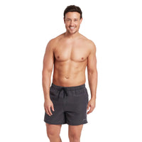 ZOGGS Men's Mosman Washed 15 inch Shorts - Charcoal