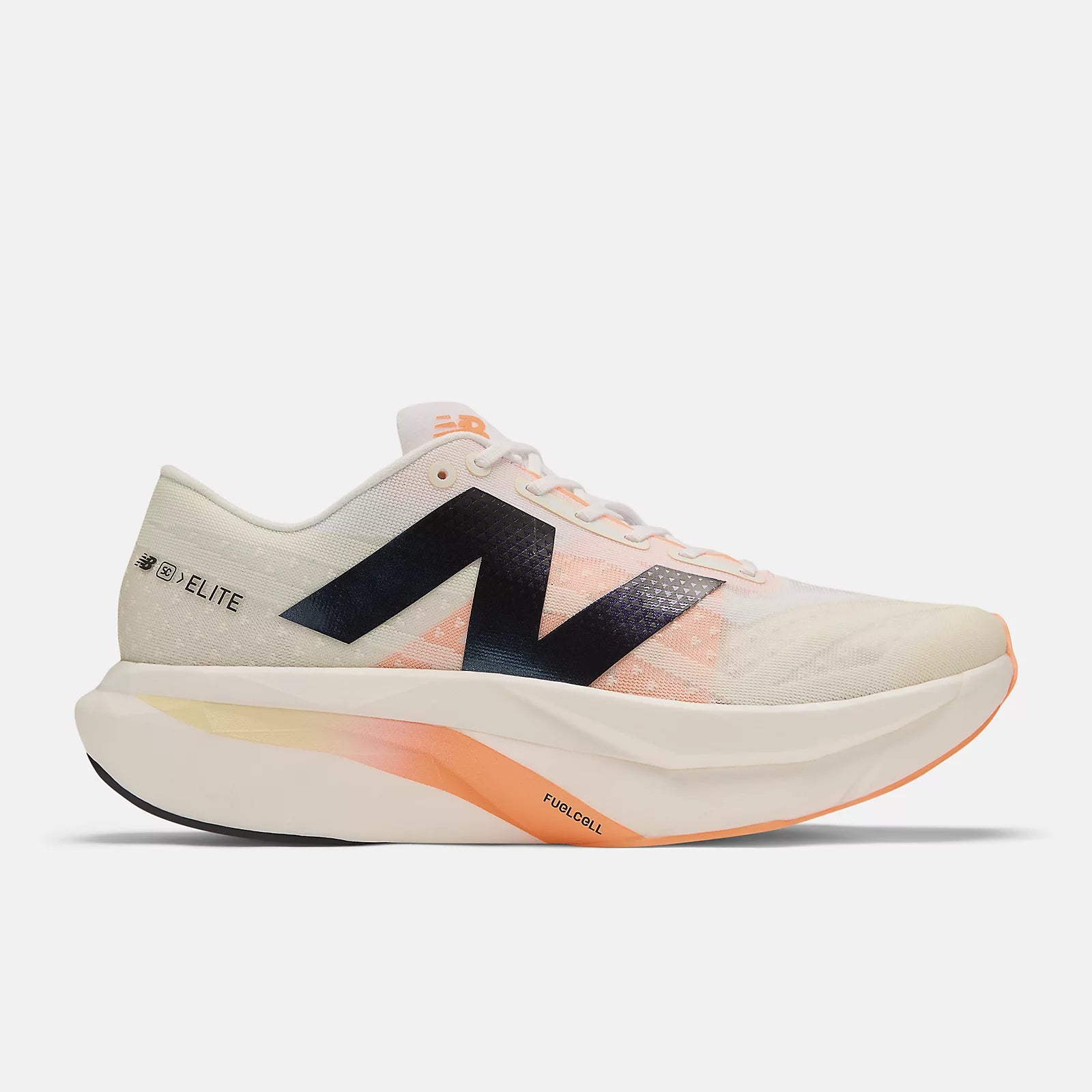 NB FuelCell Supercomp EliteV4 サイズ23cm New Balance Men's Fuel Cell Super Comp Elite v4 - White/Angora/Hot