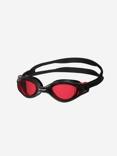 Orca Unisex's Killa Vision Swimming Goggles - Red Black