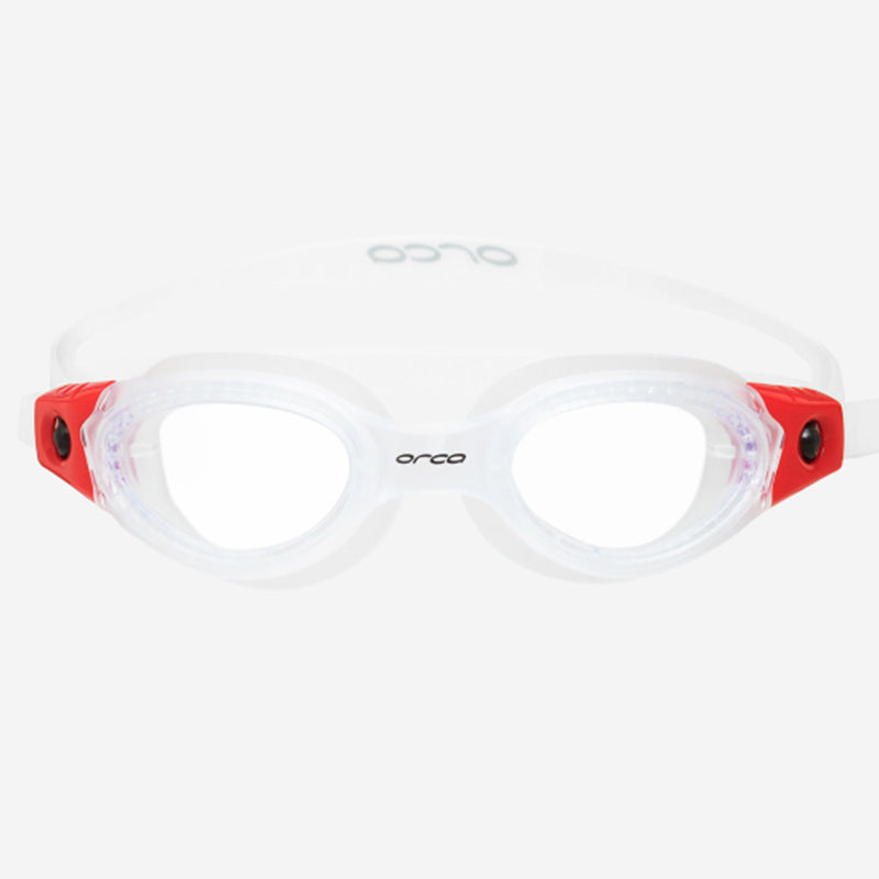 Orca Killa Junior Swimming Goggles - Clear White