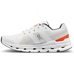 ON Men's CloudRunner Wide - Undyed-White/Flame