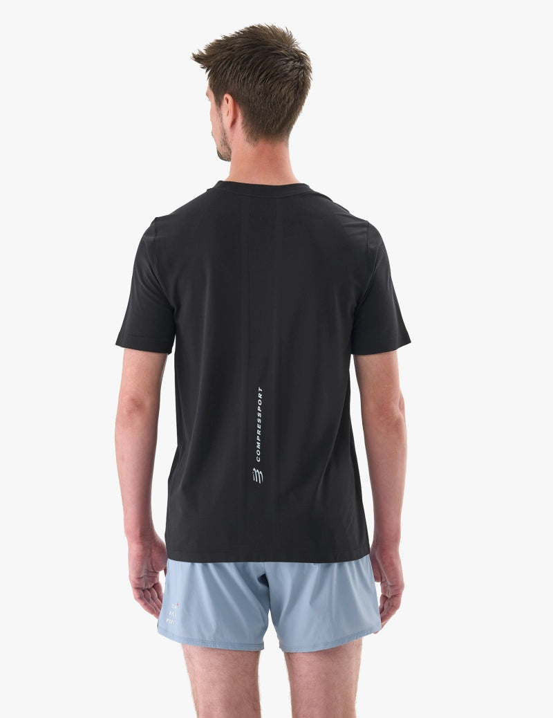 Compressport Men's Performance SS Tshirt - Black