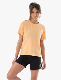 Compressport Women's Performance SS Tshirt - Impala