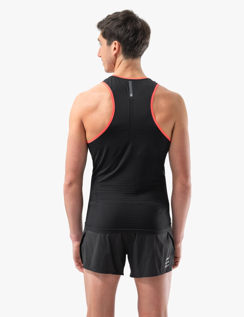Compressport Men's Pro Racing Singlet - Black