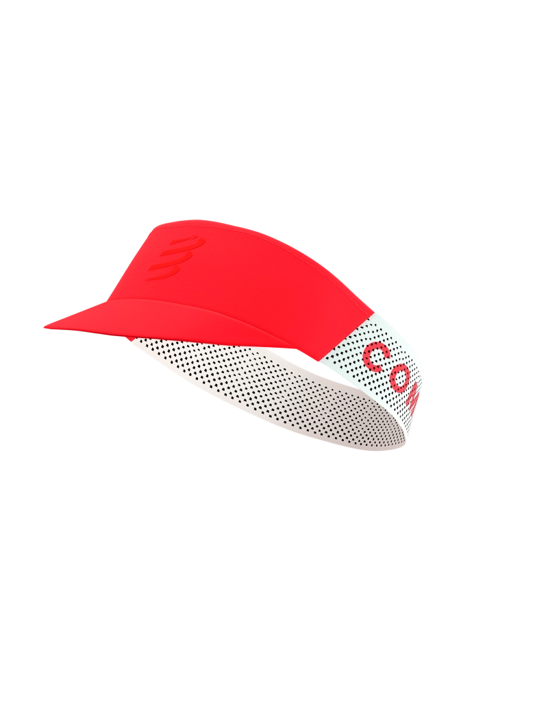 Compressport Unisex's Pro Racing Visor - Fluo Red