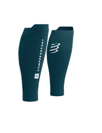 Compressport Unisex's R2 3.0 Calf Sleeves - Stargazer/White