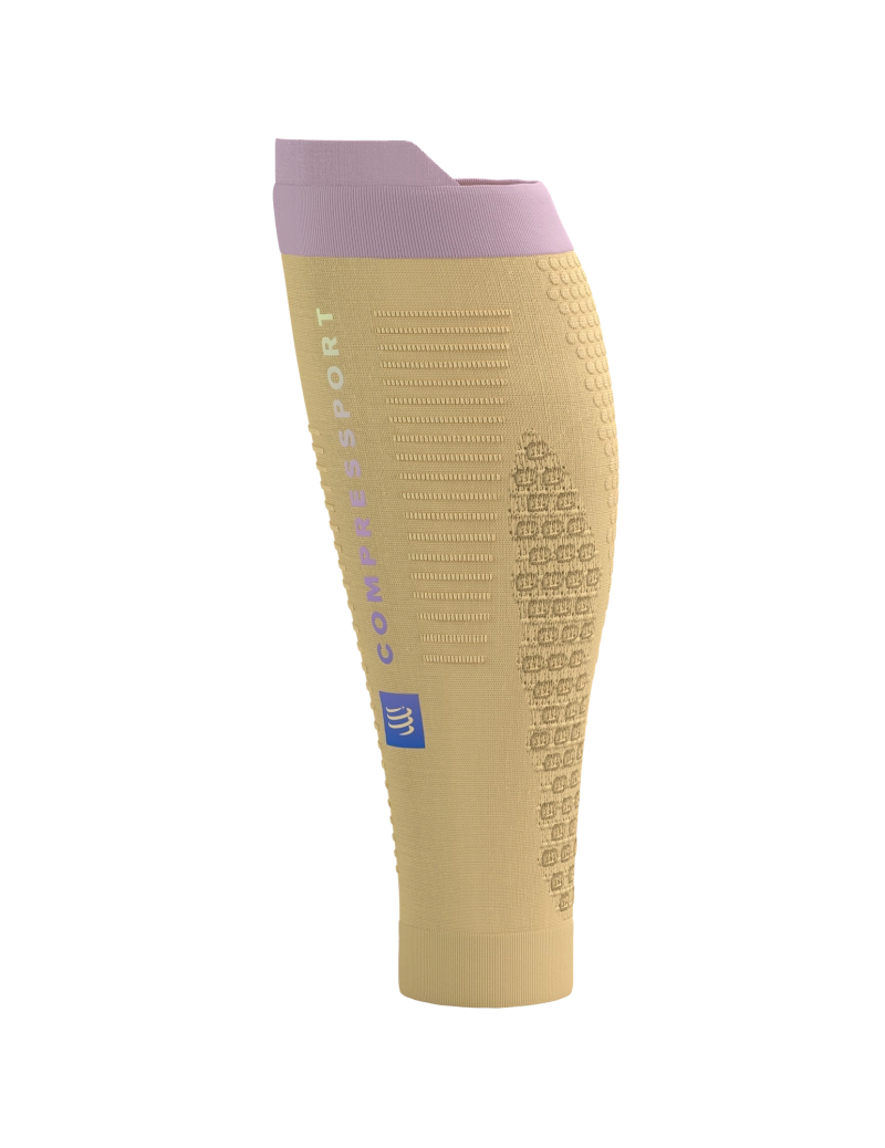 Compressport Unisex's R2 3.0 Calf Sleeves - Impala/Roseate