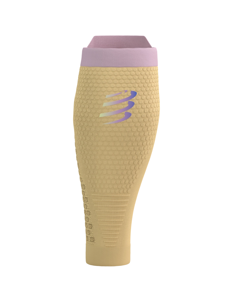 Compressport Unisex's R2 3.0 Calf Sleeves - Impala/Roseate