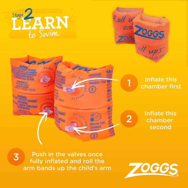 ZOGGS Roll Ups - EI Valves - Orange