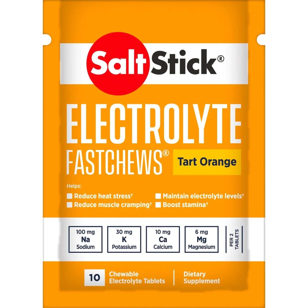 Salt Stick Fastchews 10 Electrolyte Tablets ( Tart Orange )