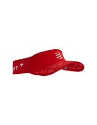 Compressport Spiderweb Ultralight Visor - Core Red/White