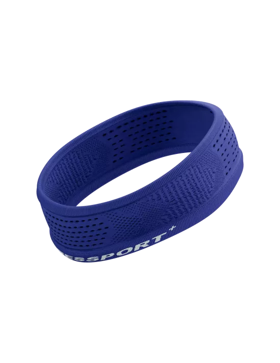 Compressport Unisex's Thin Headband On/Off - Dazz Blue