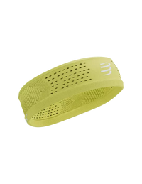 Compressport Unisex's Thin Headband On/Off - Green Sheen
