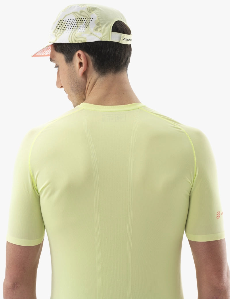 Compressport Men's Trail Racing SS Tshirt - Shadow Lime