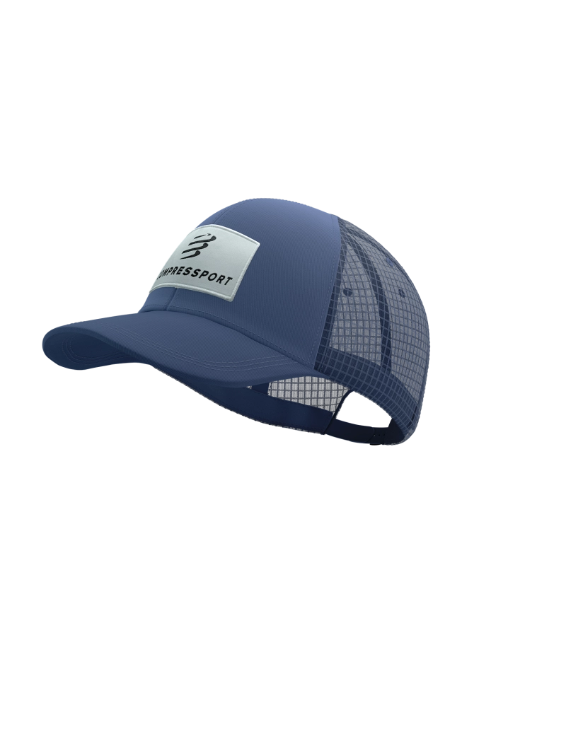 Compressport Unisex's Trucker 6P Cap - Indigo