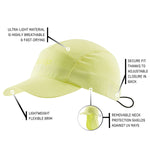CEP Unisex's Ultralight Cap - Lime