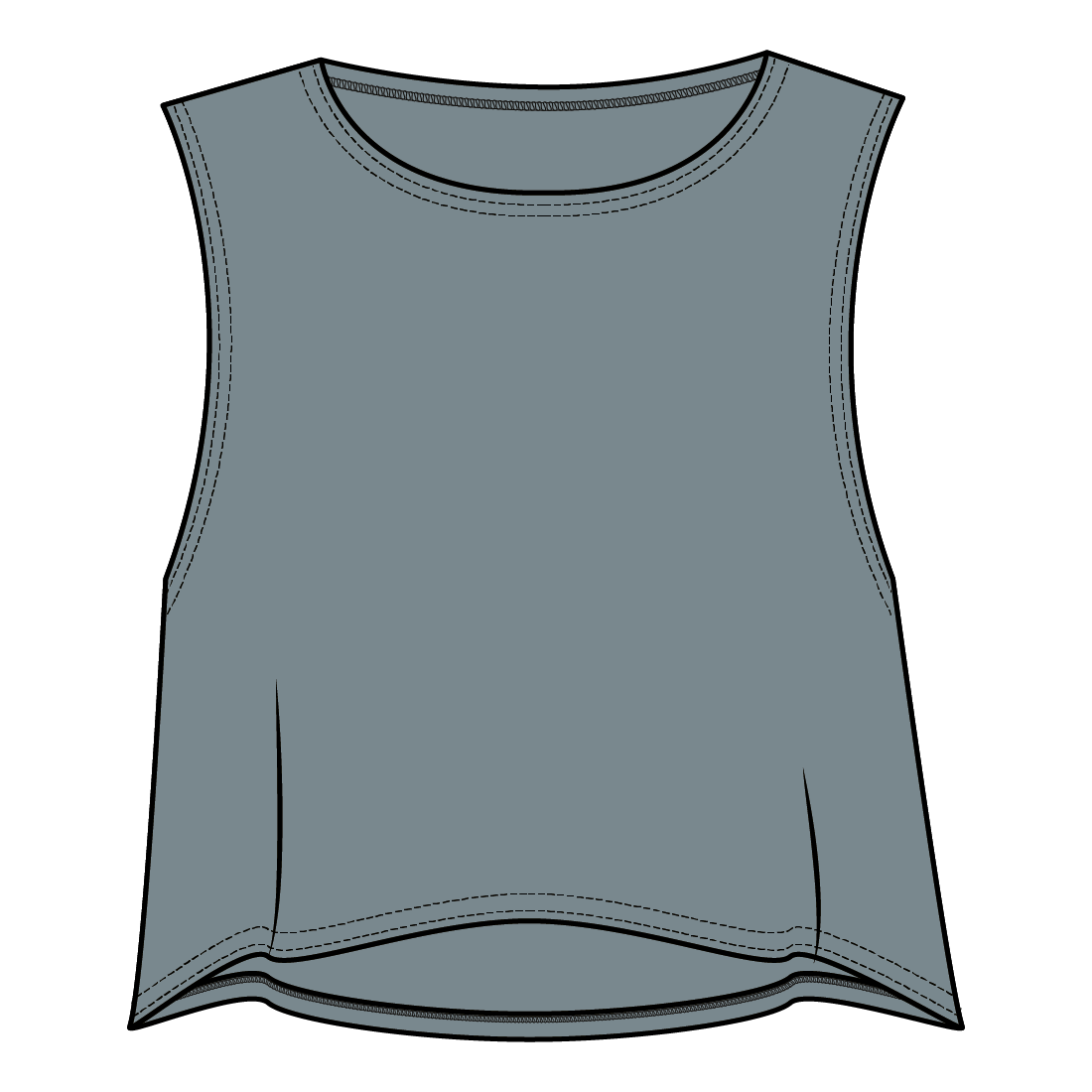 TAVI Flatter Flow Hi Lo Tank - Mirage