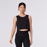 TAVI Flatter Flow Hi Lo Tank - Ebony