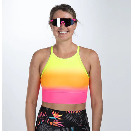 ZOOT Women's Run Crop - Tropical Magic
