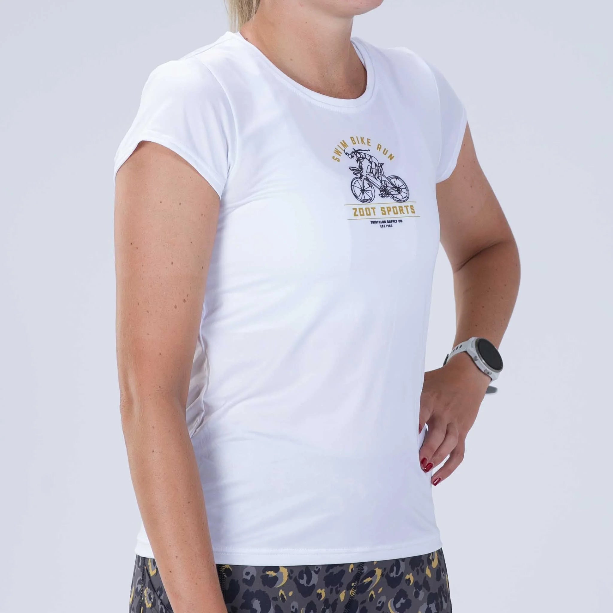 ZOOT Women's Ltd Run Tee - Tri Girl