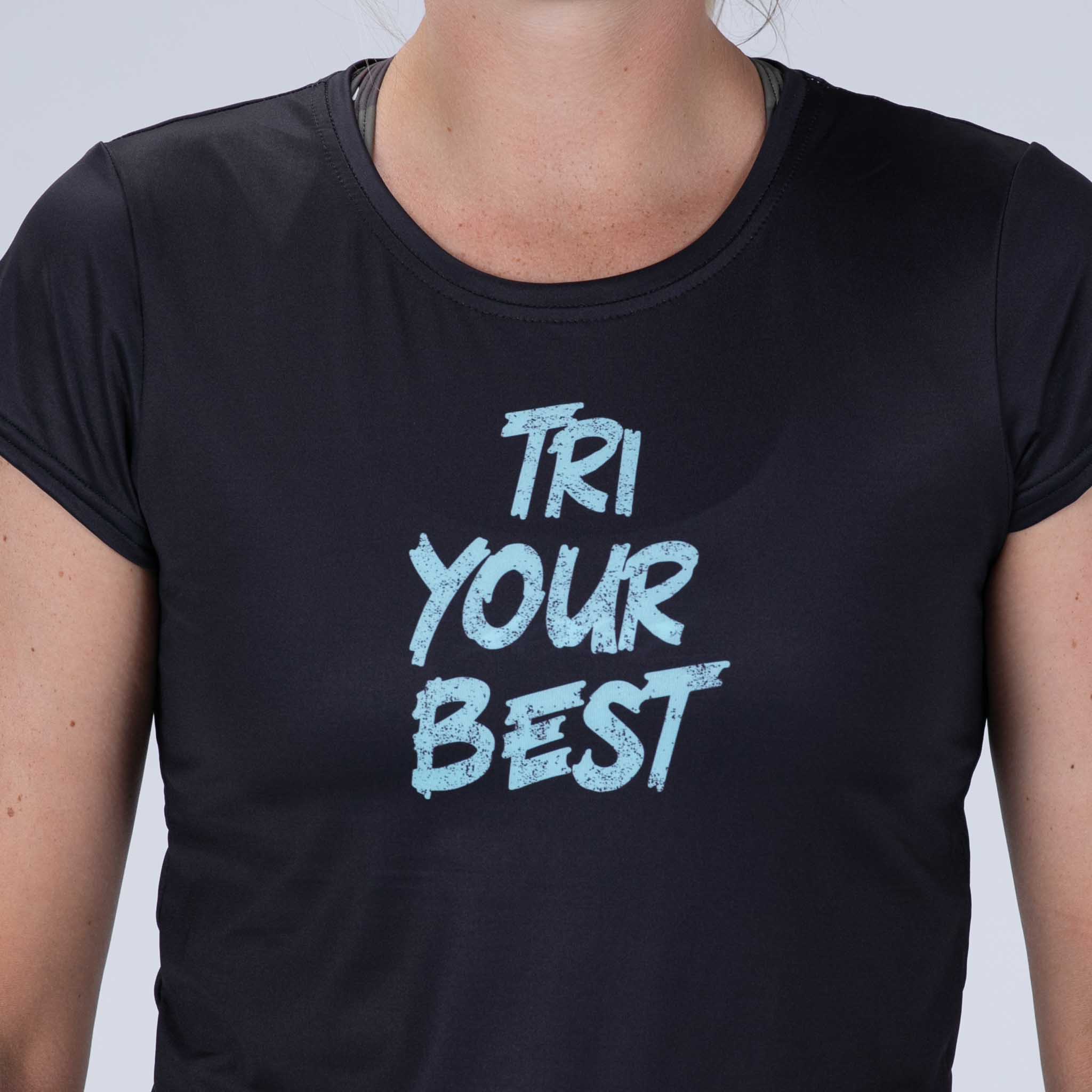 ZOOT Women's Ltd Run Tee - Tri Your Best