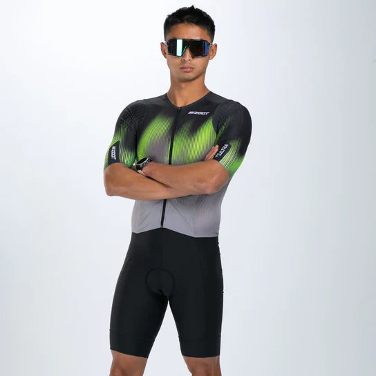 ZOOT Men's Ultra Tri P1 EXOS Racesuit - Tropical Magic