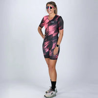ZOOT Women's Tri AERO FZ Racesuit - Drift Speed