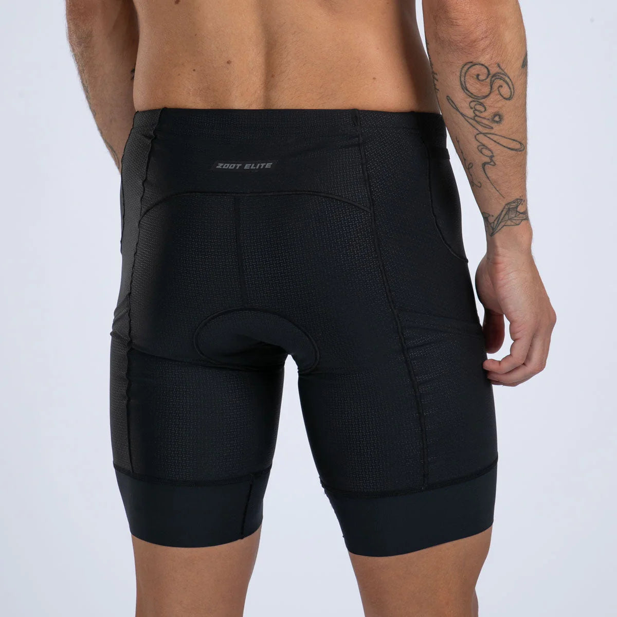 ZOOT Men's Elite 2.0 Tri 8" Short - Jet Black