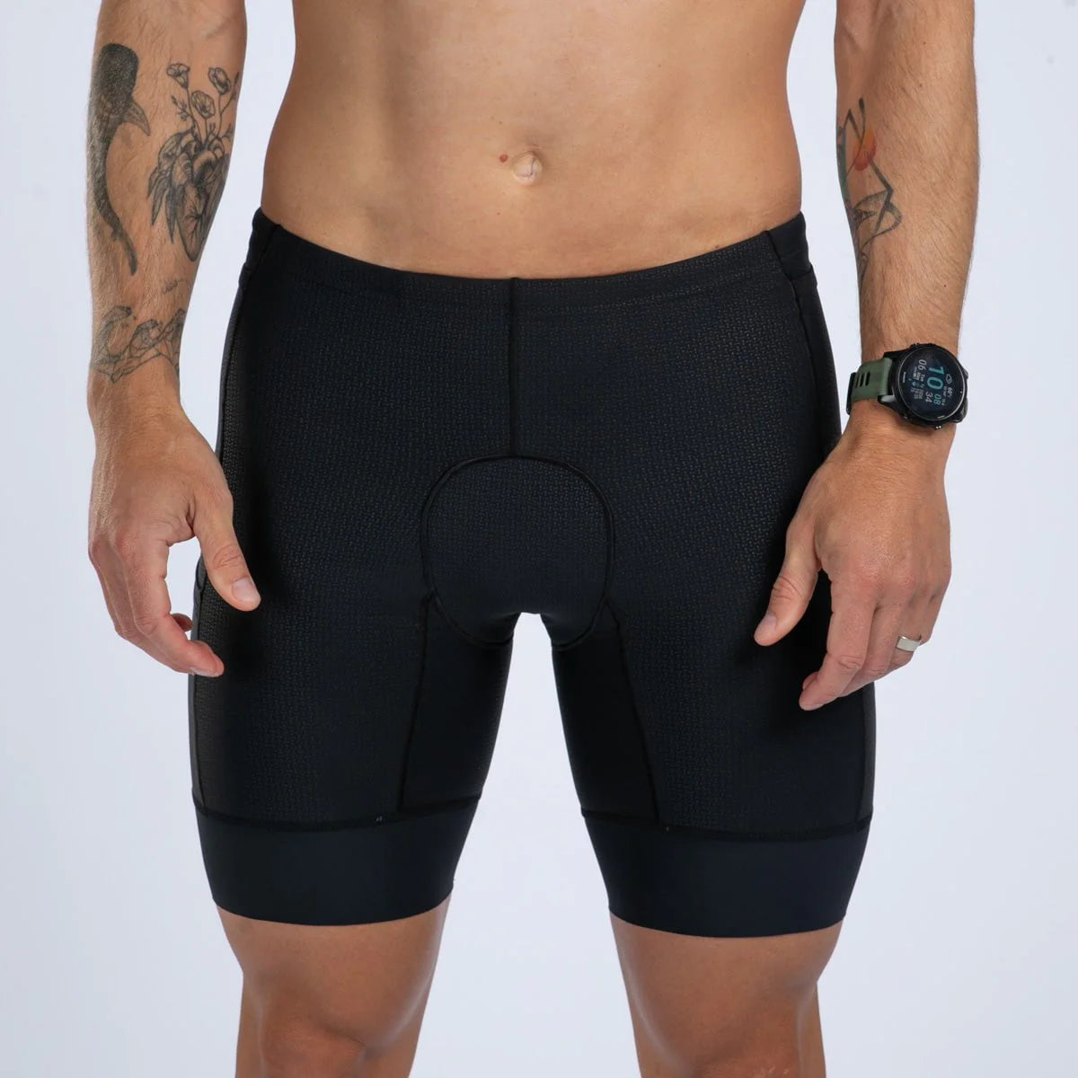ZOOT Men's Elite 2.0 Tri 8" Short - Jet Black