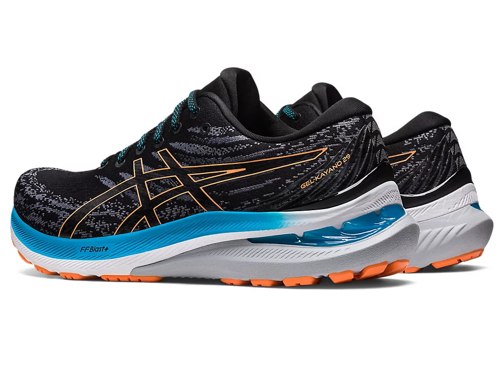 Asics Men s GEL KAYANO 29 BLACK SUN PEACH
