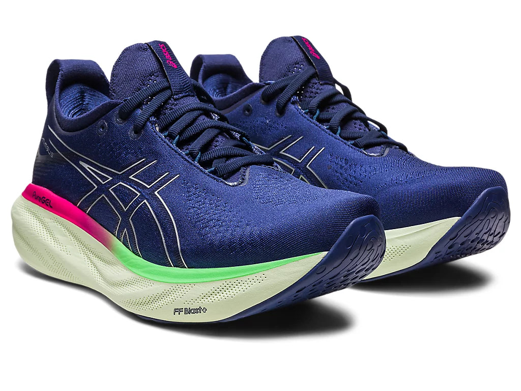 Asics Women s GEL NIMBUS 25 INDIGO BLUE PURE SILVER