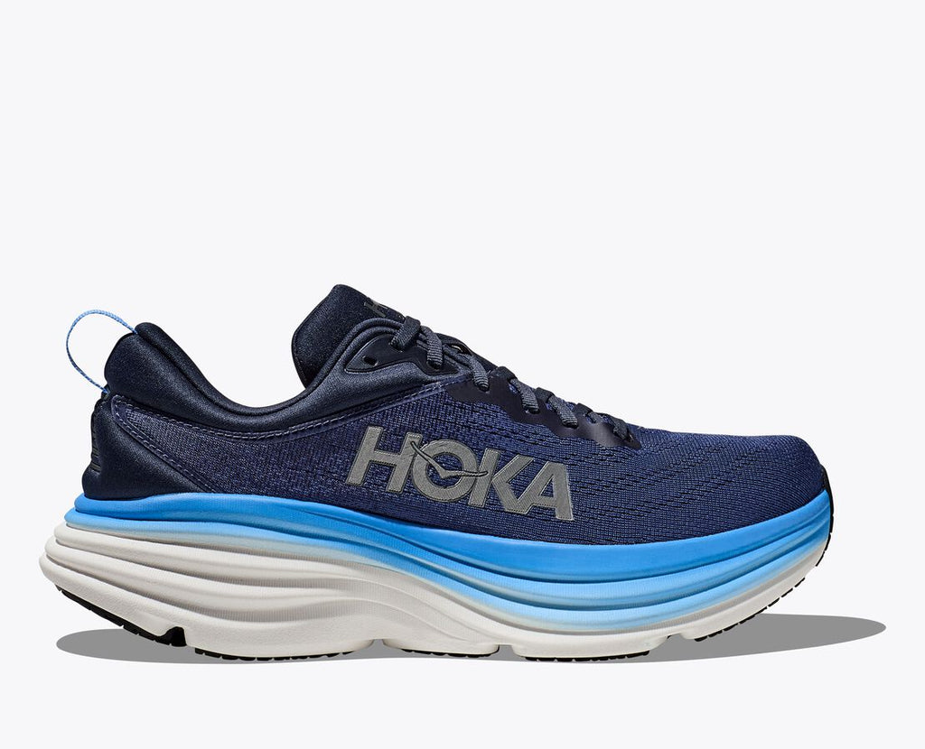HOKA Men's Bondi 8 Wide Outer Space/All Aboard Key Power Sports