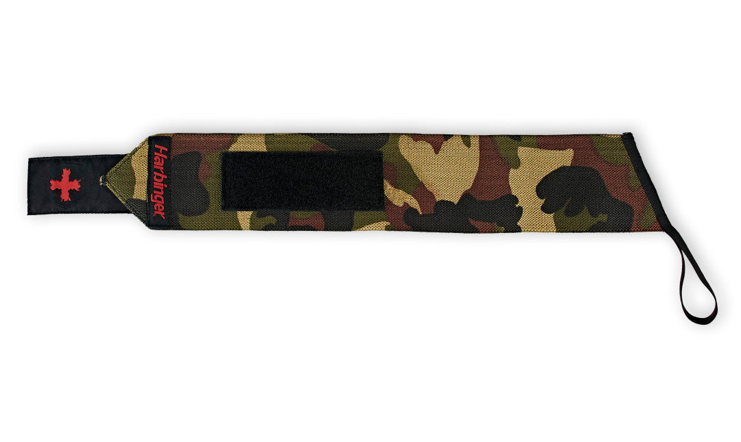 Harbinger Red Line Wrist Wraps - Camo