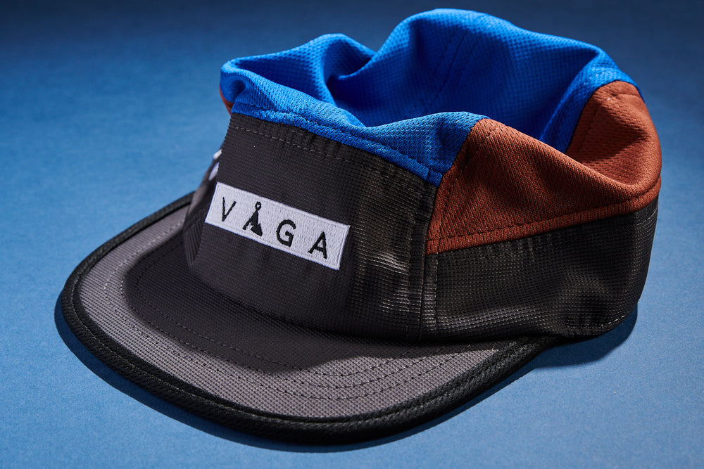 VAGA Club Cap - Black/Brown/Blue