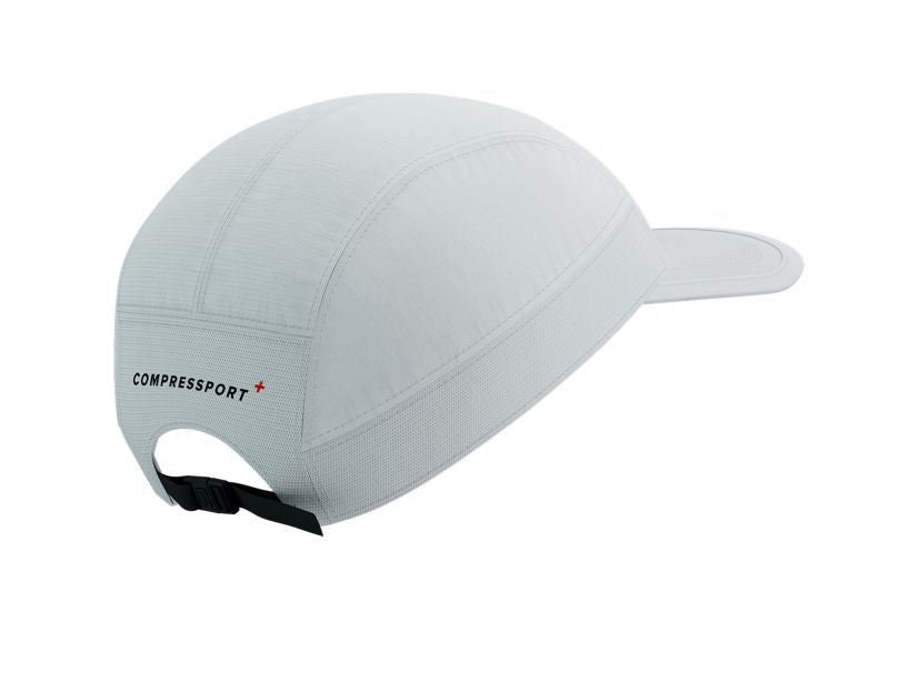 Compressport Unisex's 5 Panel Light Cap - White