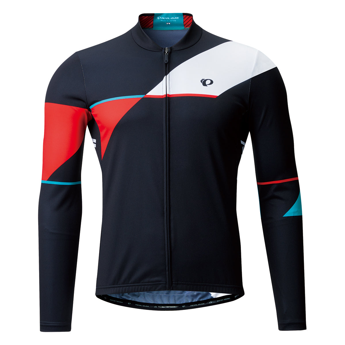 Pearl Izumi Men's UV Long Sleeve Jersey - Black (623-BL-1)