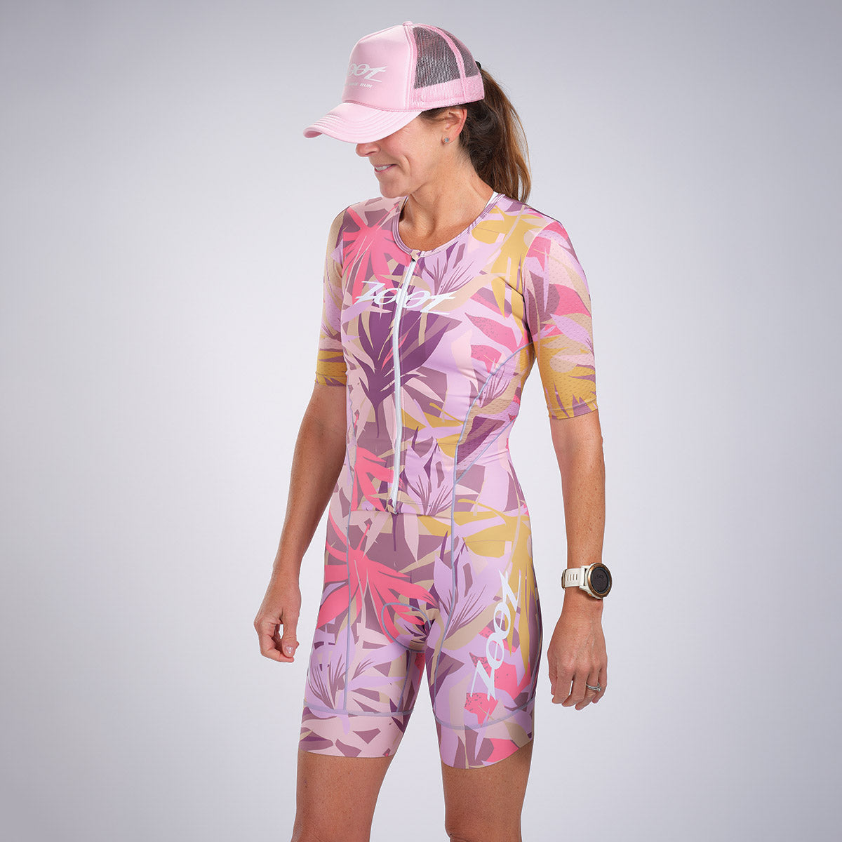 ZOOT Women's LTD Tri Full Zip Racesuit - HILO