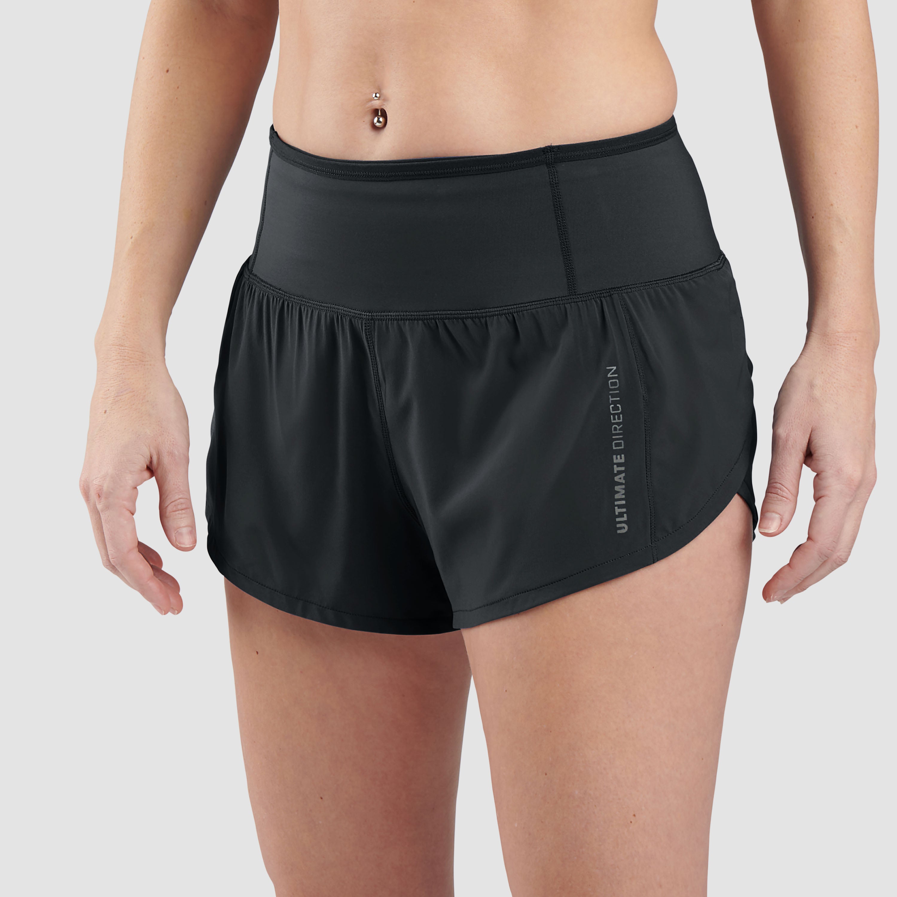Ultimate Direction Women's Velum Short 2.5"- Onyx