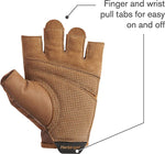 Harbinger Unisex's Pro Gloves 2.0 - Tan