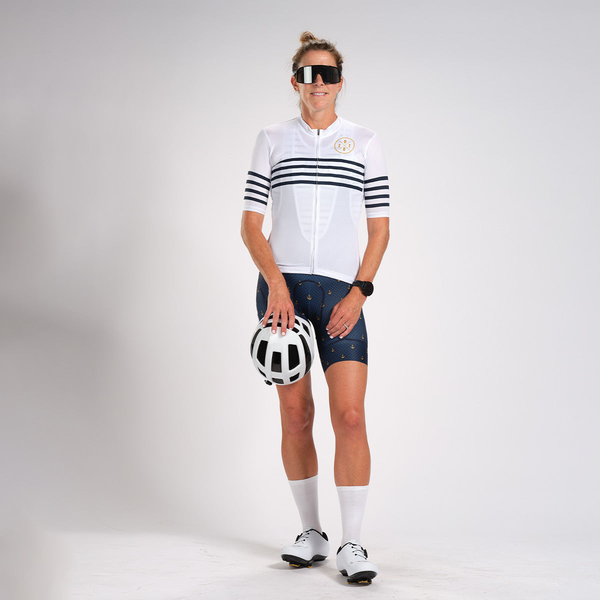 ZOOT WOMEN'S LTD CYCLE AERO JERSEY - ANCHORS AWAY