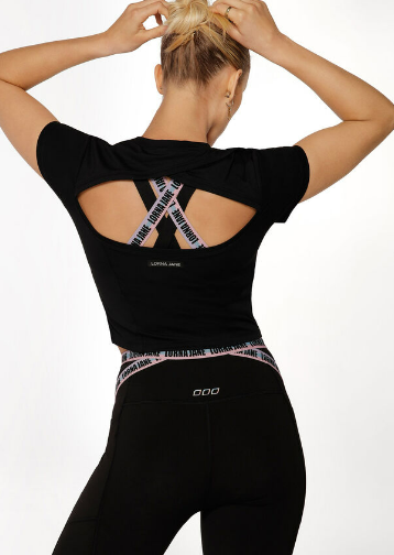 Lorna jane crop top discount