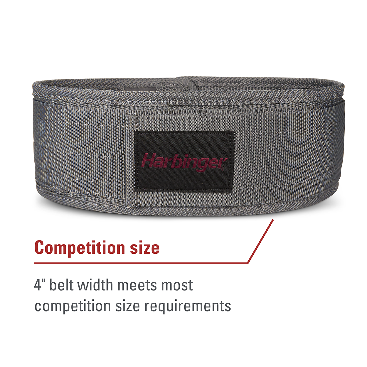 Harbinger Women's 4inch Nylon Belt - Merlot