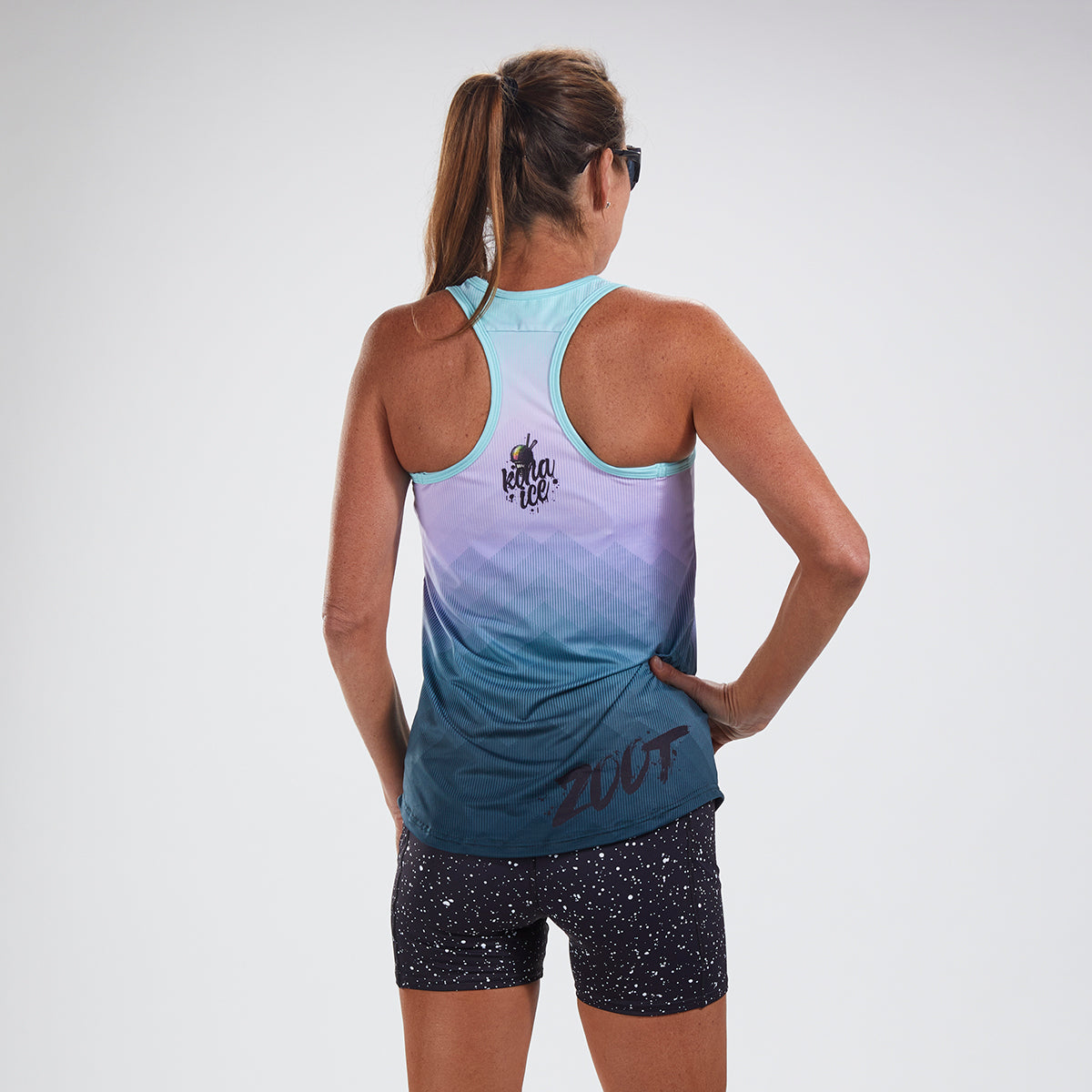 ZOOT Women's Run Singlet - KONA ICE