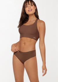 Lorna Jane Feel Naked Brief - Chocalate