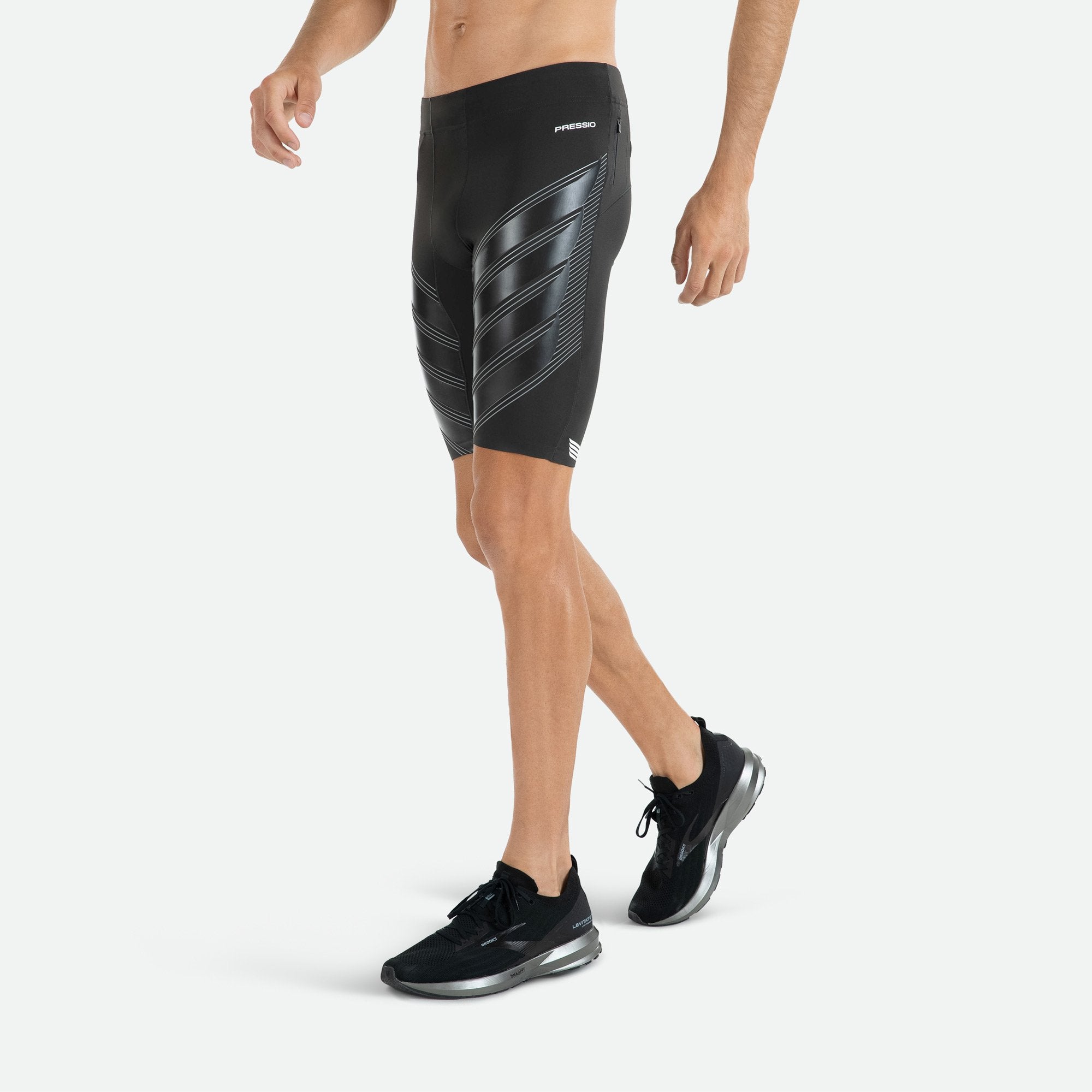 Pressio Men's Power Run Compression Short
