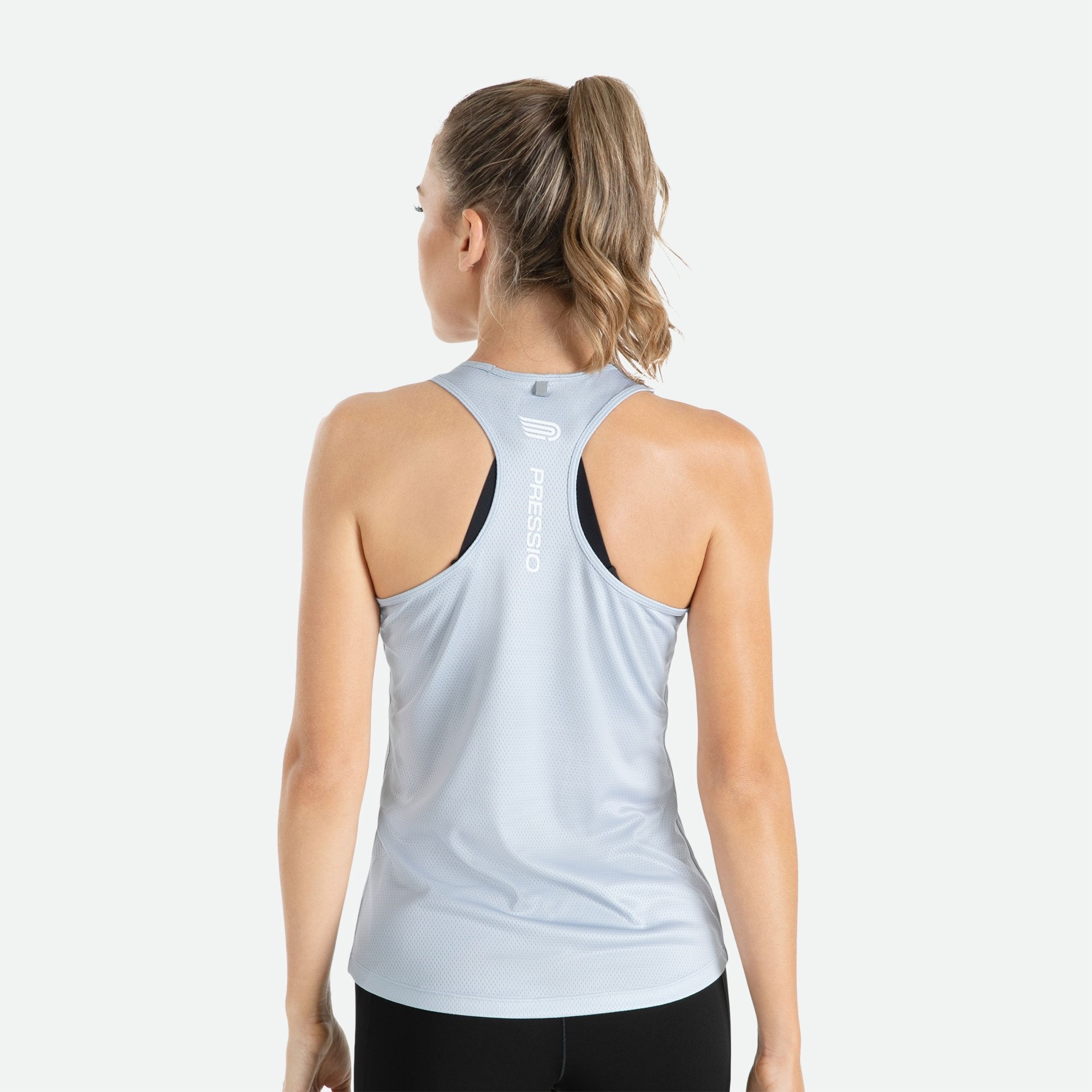 Pressio Women’s Hāpai Singlet - Razorback