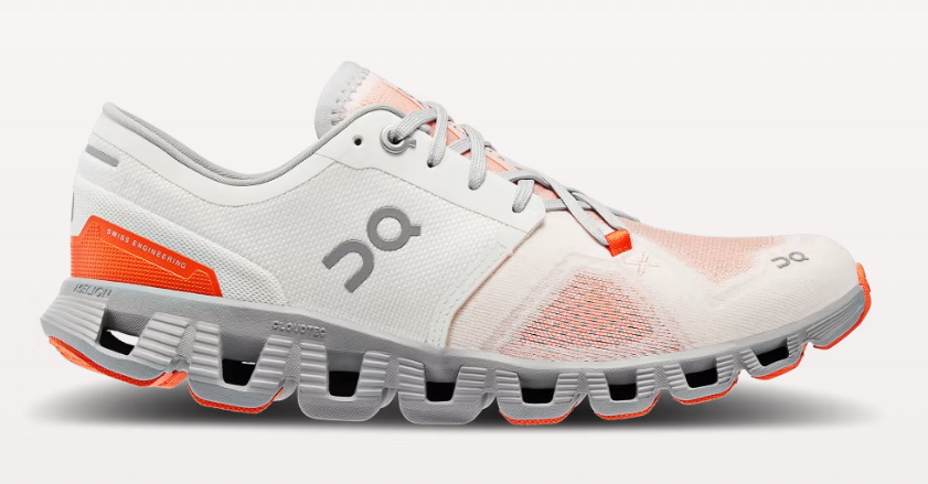 ON Women's Cloud X 3 - Ivory/Alloy