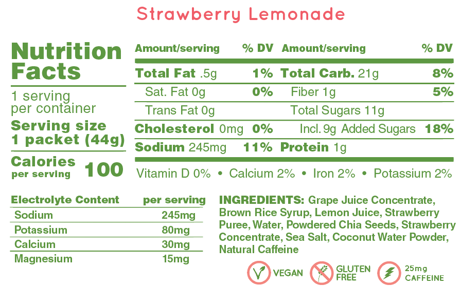 Huma Gel Plus - Strawberry Lemonade