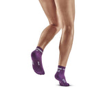 CEP Women's The Run Socks Low Cut V4 - Violet (WP2ASR)