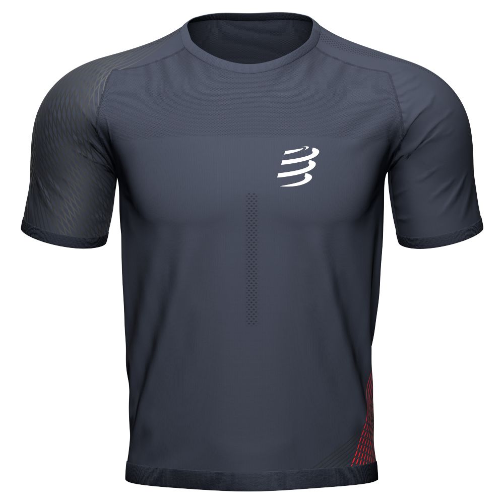 Compressport Men's Performance SS T-Shirt - Grey ( AM00127B_100 )